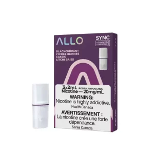 Allo Sync Pod Pack Blackcurrant Lychee Berries